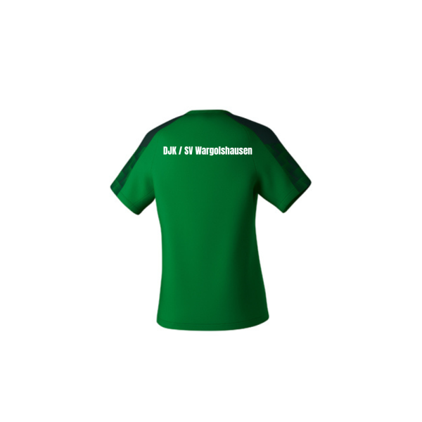 T-Shirt Grün mit mit Logos und Initialen